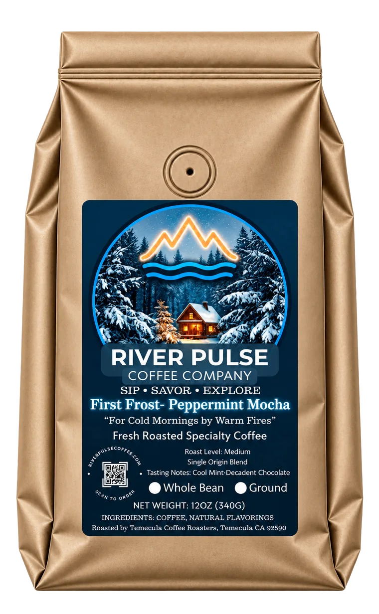 First Frost Peppermint Mocha bag