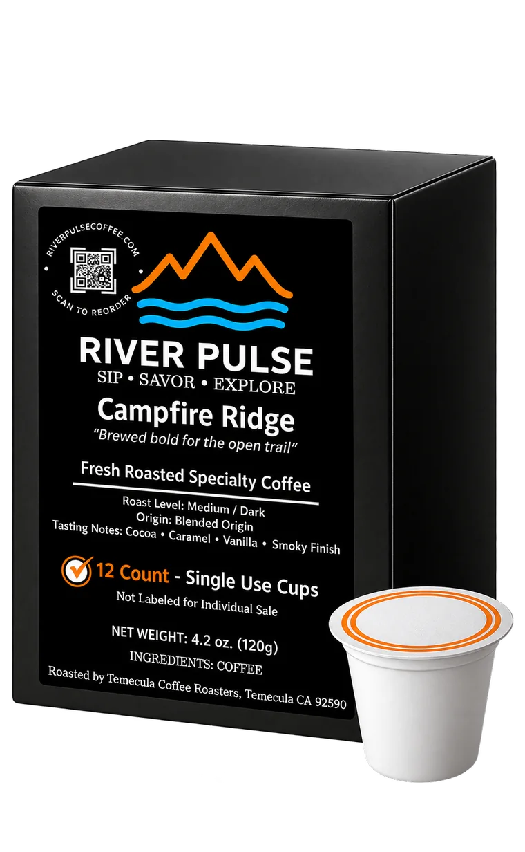 Campfire Ridge single serve pod box